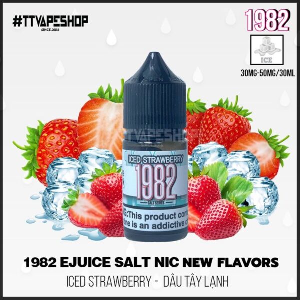 1982   30mg   50mg/30ml   Ice Strawberry   Dâu lạnh