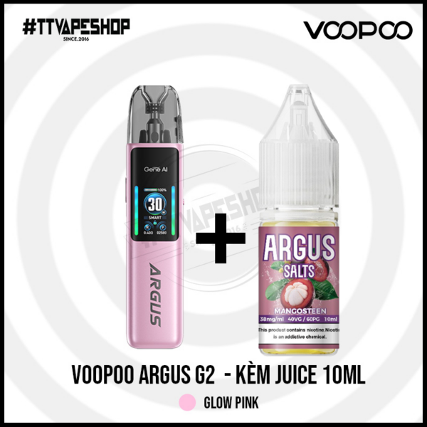 Voopoo Argus G2 Pod Kit- Tặng kèm Tinh Dầu 10ml - Image 7