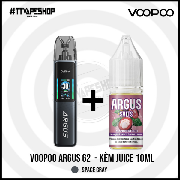 Voopoo Argus G2 Pod Kit- Tặng kèm Tinh Dầu 10ml - Image 2