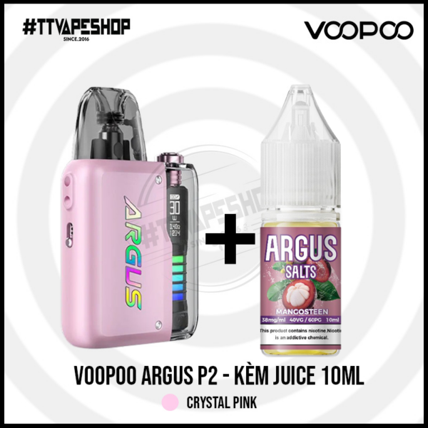 Voopoo Argus P2 Pod Kit- Tặng kèm Tinh Dầu 10ml - Image 8