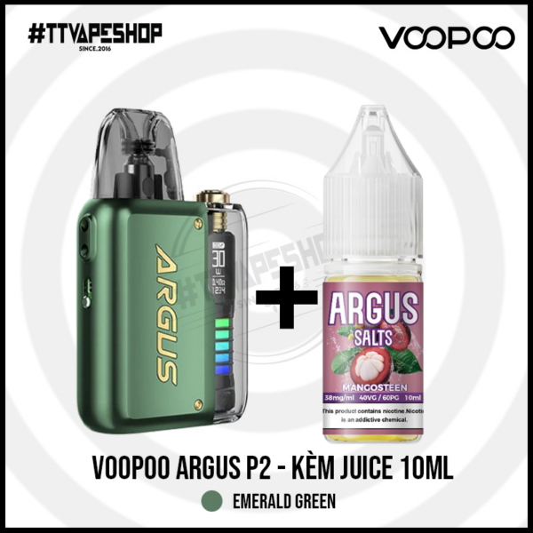 Voopoo Argus P2 Pod Kit- Tặng kèm Tinh Dầu 10ml - Image 4