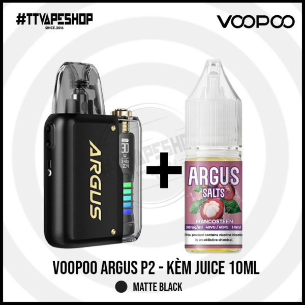 Voopoo Argus P2 Pod Kit- Tặng kèm Tinh Dầu 10ml - Image 6