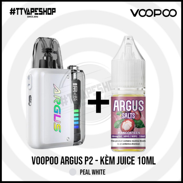 Voopoo Argus P2 Pod Kit- Tặng kèm Tinh Dầu 10ml - Image 3