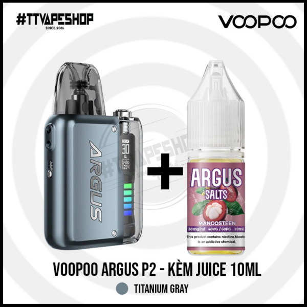 Voopoo Argus P2 Pod Kit- Tặng kèm Tinh Dầu 10ml - Image 7