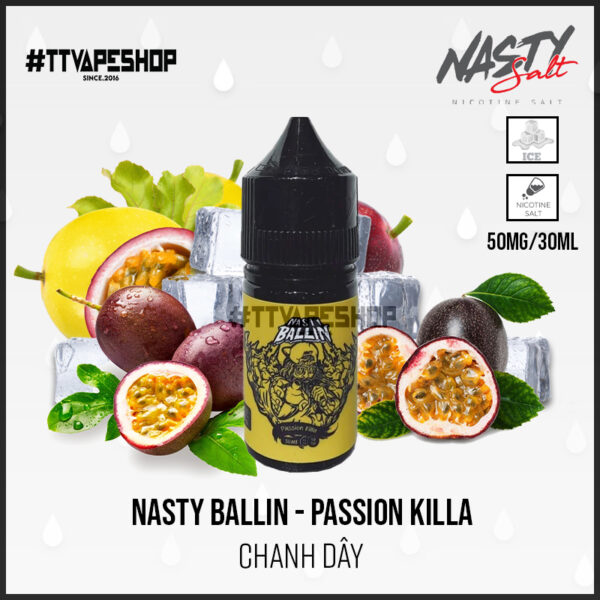 Nasty Ballin   35mg/30ml   Passion Killa   Chanh dây - Image 2