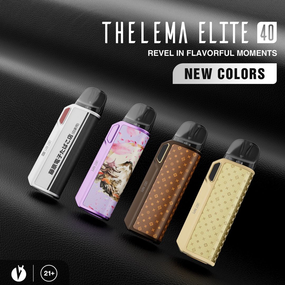 Thelema Elite 40 1400mAh New Color Tặng kèm tinh dầu 10ml   Lost Vape - Image 2